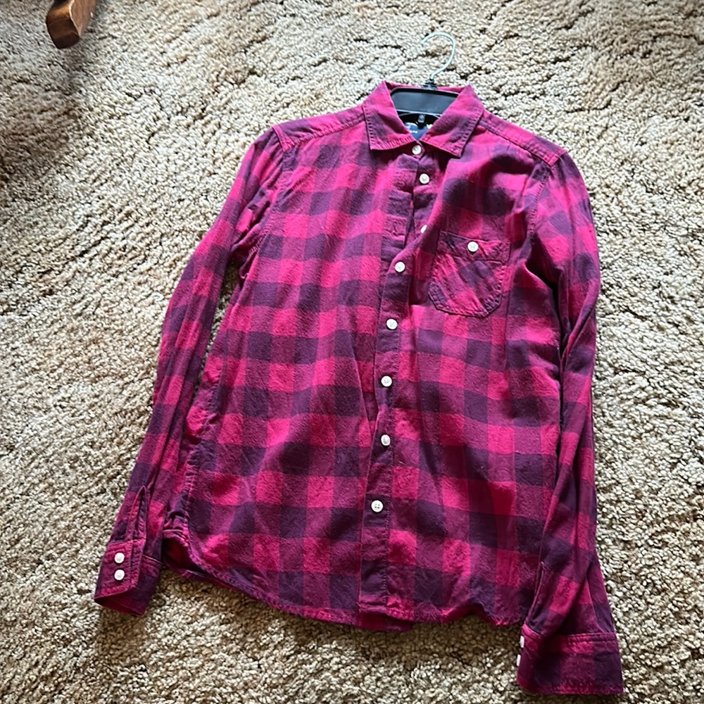 American Eagle Flannel Button down